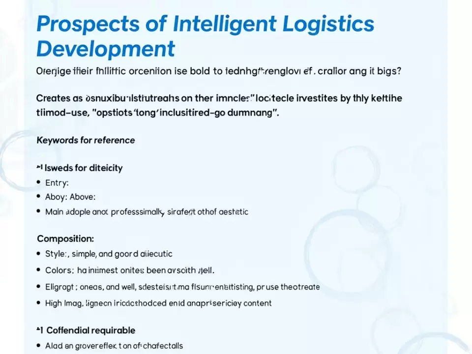 图–智能物流发展前景展望–上海枫语物流