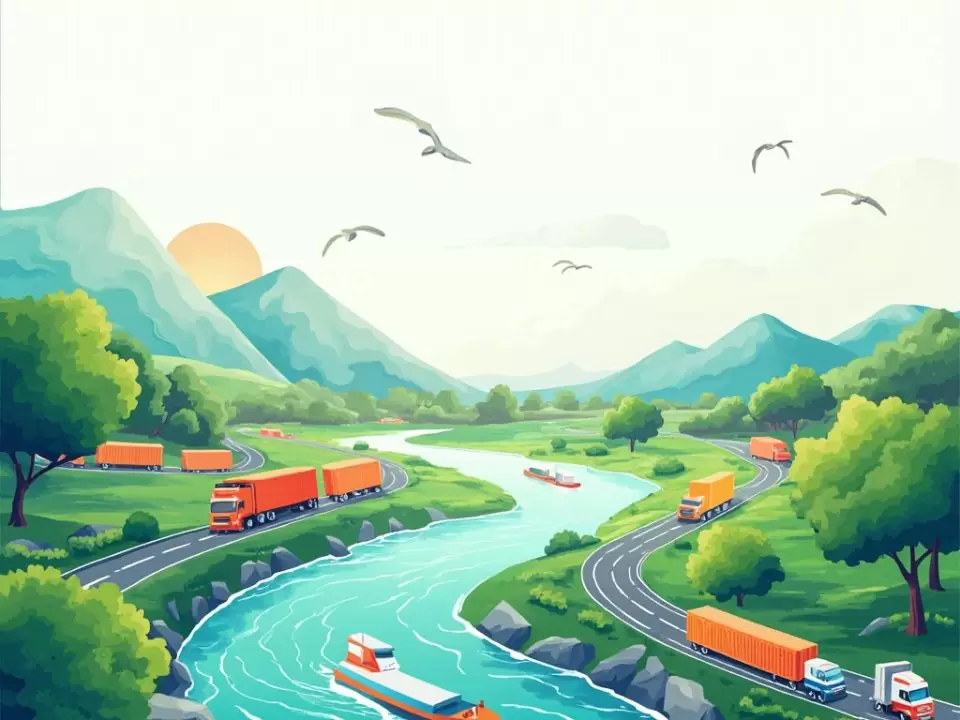 图–物流行业变革：智慧物流与绿色供应链的未来趋势–上海枫语物流