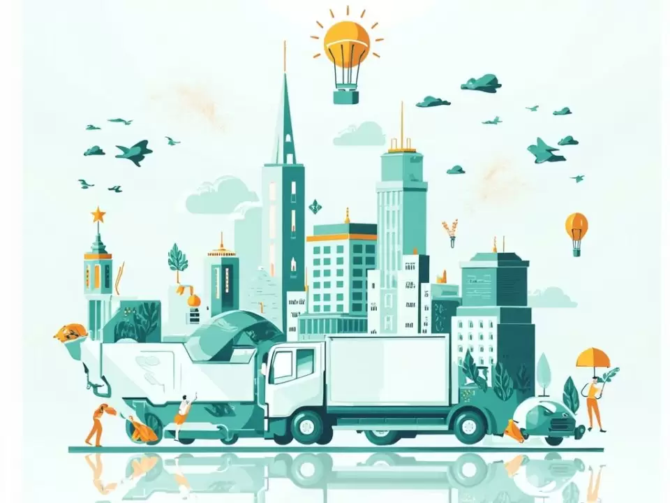 图–物流行业新趋势：数字化与绿色化双轮驱动–上海枫语物流