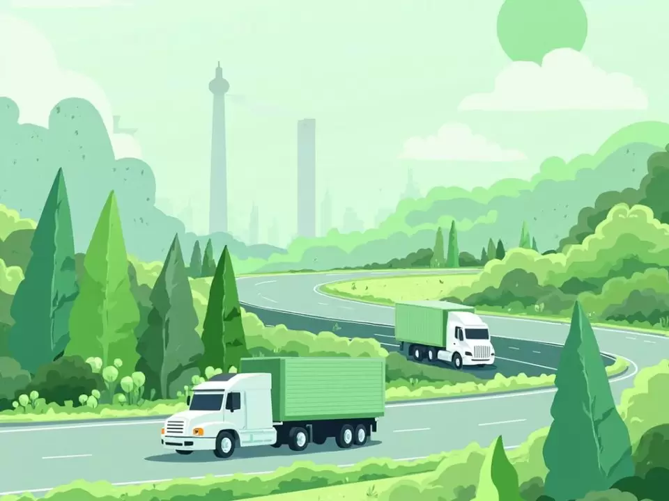 图–绿色物流：企业可持续发展的必由之路–上海枫语物流