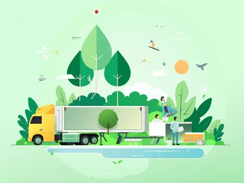 图–绿色物流：可持续发展下的必由之路–上海枫语物流