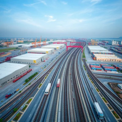 图1–荣昌渝西国际物流港：驱动区域发展的现代物流脊梁–上海枫语物流